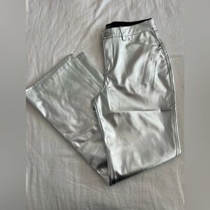 Wild Fable Silver Flare Pants